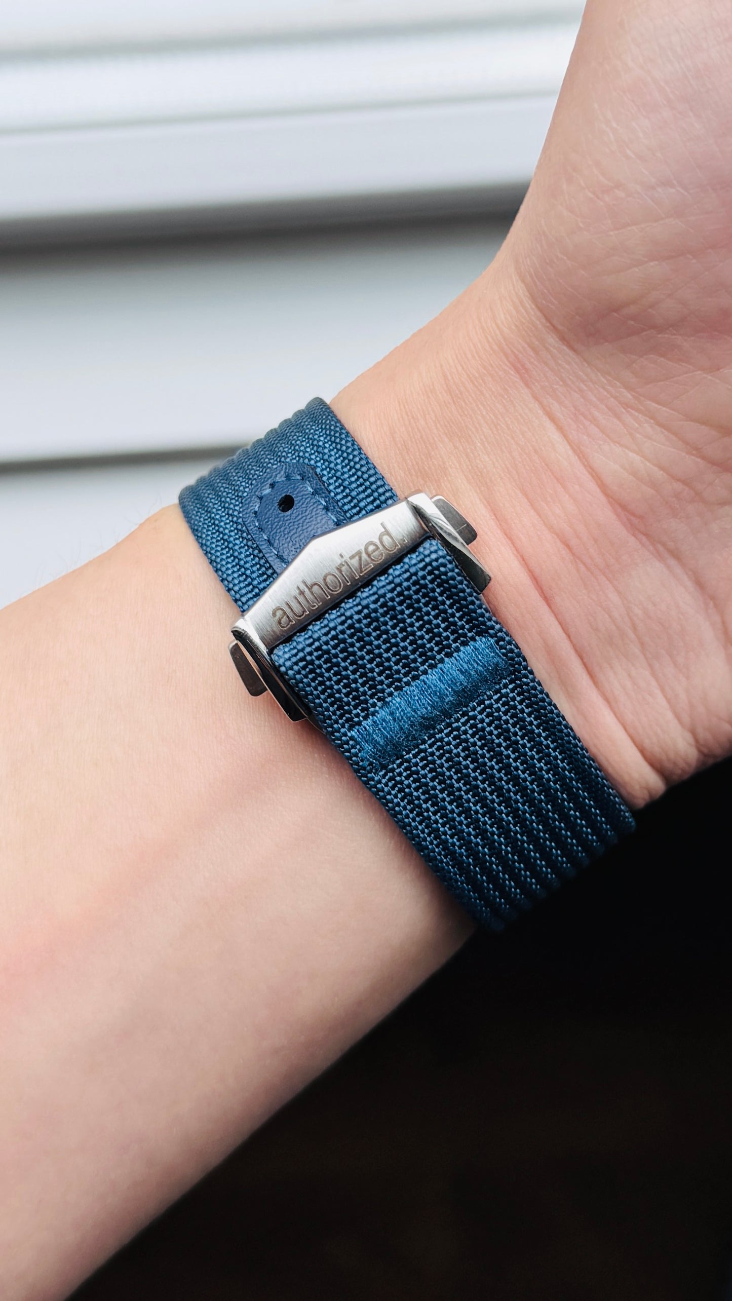authorized. Lock & Single Pass Nylon Strap