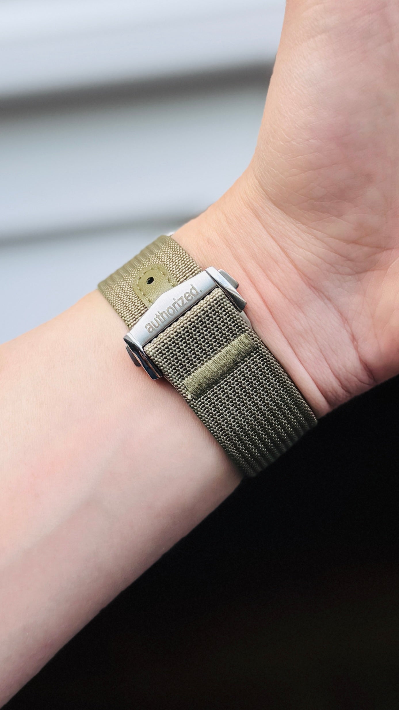 authorized. Lock & Single Pass Nylon Strap