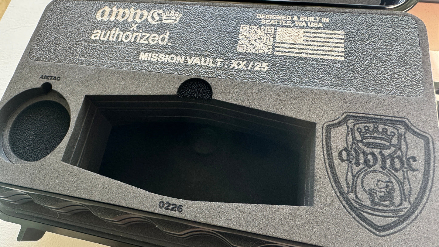 AWWC x authorized. Mission Vault