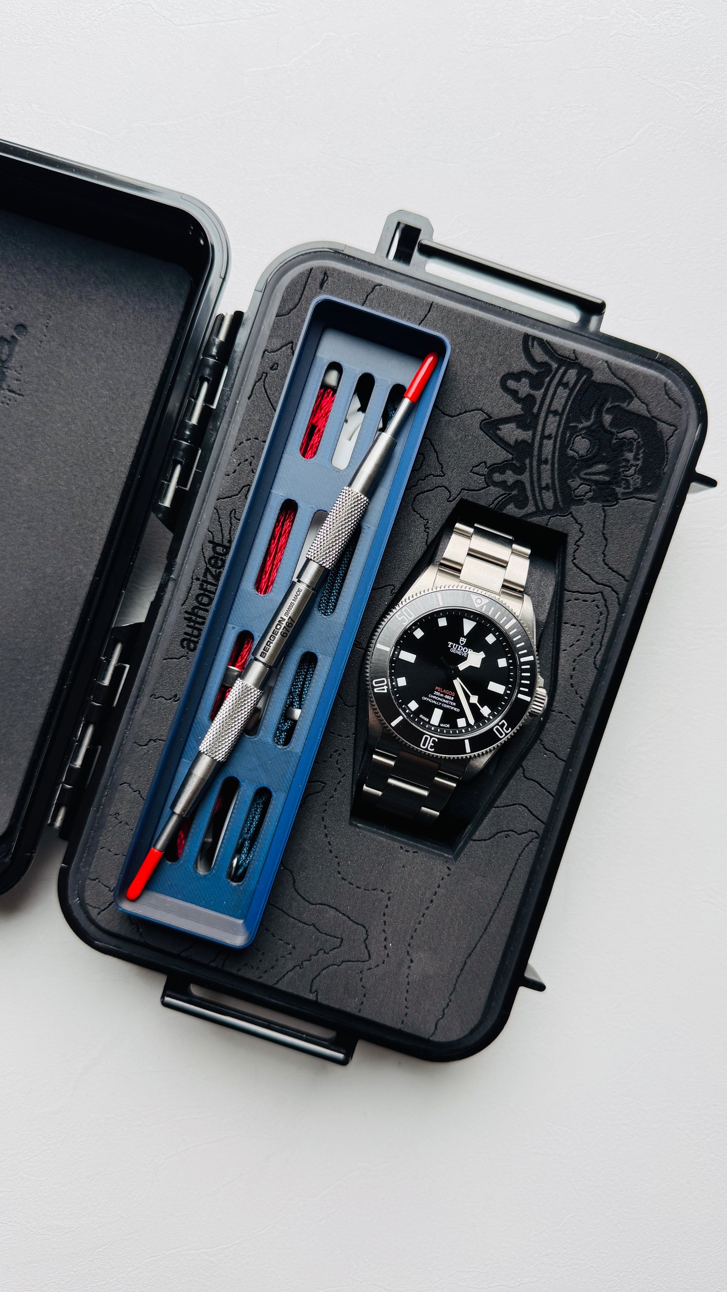 AWWC x authorized. Mission Vault Tool Tray