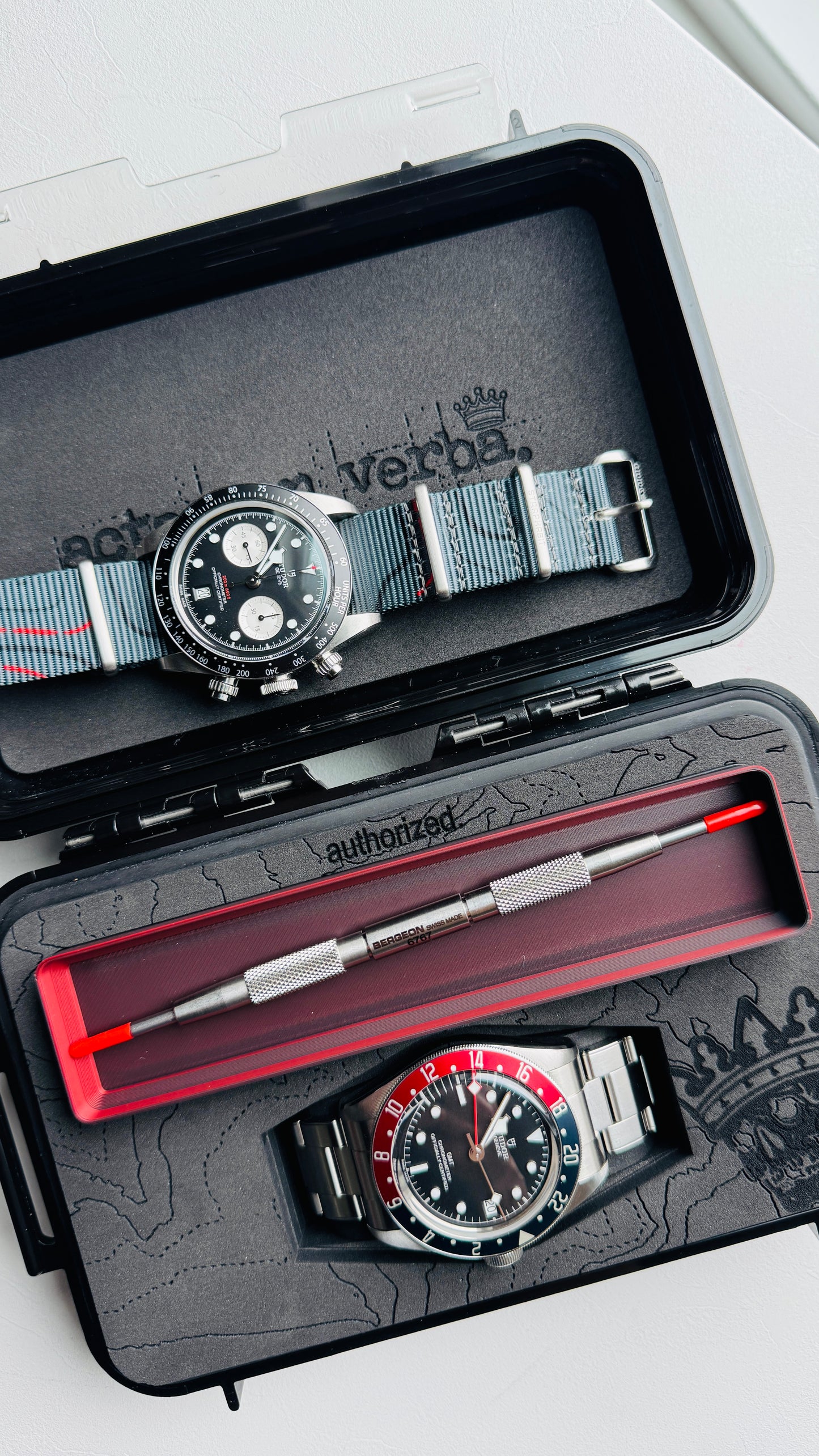 AWWC x authorized. Mission Vault Tool Tray